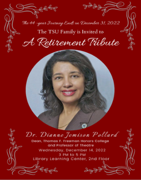 Retirement Tribute for Dr. Jemison Pollard